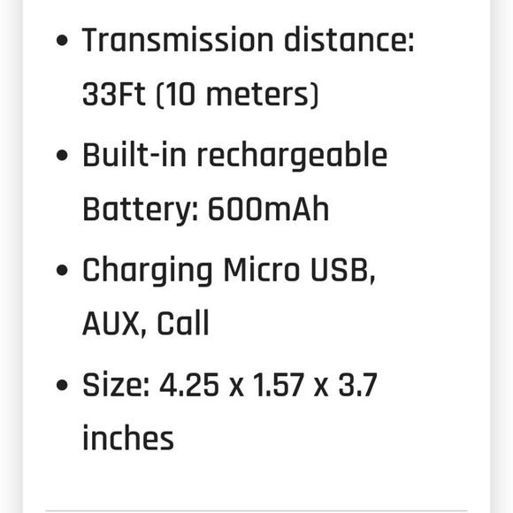 JVC Bluetooth Portable Wireless Speaker - Picture 6 of 8